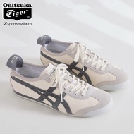 A-xxOnitsuka MEXICO 66 Charcoal Gray Lychee Pattern Men Women Casual Sneakers MN01 HBJV SYBQ PXMB