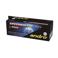 ลูกปิงปอง ANDRO SPEEDBALL 3S 40+ 3 STAR (ITTF) สีขาว (ราคา/3ลูก)