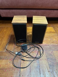 Elephant 2.0聲道USB木質喇叭 SP-020