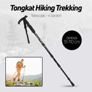 TAIYI Telescopic 4-Section Hiking Trekking Pole - E4102