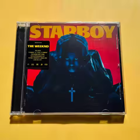 The Weeknd "Starboy" Pop R&B Music CD Featuring Daft Punk & Guest Artists Dark Synth-Pop Album Hypno
