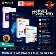 Microsoft Office 365, 2019, 2021, 2024 PRO Professional Plus | Windows 10 and 11 PRO GENUINE LIFETIM