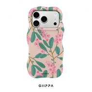 1ชิ้น ลายดอกไม้สีชมพู, เคสโทรศัพท์คลื่น Phone 17 Pro Max, เข้ากันได้กับ Phone 16 Pro Max, 15 Pro Max