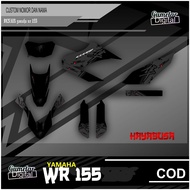 SIMPLE STRIPING YAMAHA WR 155 HAYABUSA ALREADY CUT, JUST STICK IT ON
