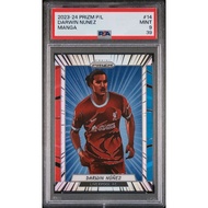 PSA 9 2023-24 Prizm P/L Darwin Nunez Manga