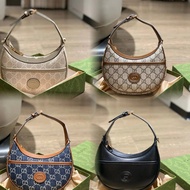 Gucci GUCCI Bag Gucci Female Bag, GUCCI Bag Half Moon Style Ladies Mini Chain Shoulder Bag Underarm 