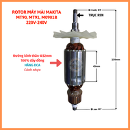 Rotor mài MAKTEC MT90 MT91 Makita M0910B 220V - Tặng chổi than