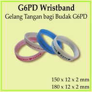 G6PD Wristbands Medical Alert G6PD Alert Bracelet for Kids Gelang Tangan G6PD 蚕豆症手环 G6PD Bangles G6P