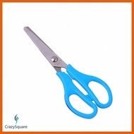 CSQUARE 12pcs Solid and Neon Transparent Scissors for School and Office 125