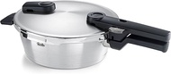 Fissler Vitaquick Premium/Pressure Frying Pan (2.5 L, Diameter 22 cm) Stainless Steel Pressure Cooke