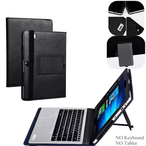 Tablet Cases for HP Elite X2 1012 G1/G2/G3 Lychee Pattern PU Leather Anti-fall Stand Holder 12inch T