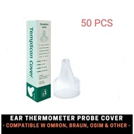 Tempscan Universal Ear Thermometer Probe Hygiene Cover - For Omron, Braun, Osim And More (50/pack)
