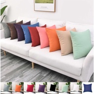Waterproof 40x40 45x45 50x50 55x55 60x60 65x65 70x70cm Plain Solid Color Cushion Cover Throw Pillow 