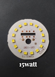 PCB LED DC 15watt warna putih