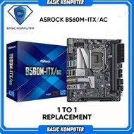 Asrock B560M-Itx / Ac (Lga1200, B560, Ddr4) Garansi 3 Tahun!