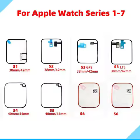 Touch Screen 3D Force Sensor Gasket Flex Cable For Apple Watch Series 1 2 3 4 5 6 SE 40mm 44mm 38mm 