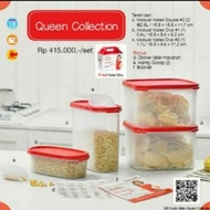 queen collection tupperware