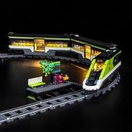 YEABRICKS LED Light for Lego-60337 City Express Passenger Train Building Blocks Model (Lego Set NOT