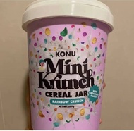 KONU Mini Krunch Cereal Jar EXTRA BIG 350g ( RAINBOW )