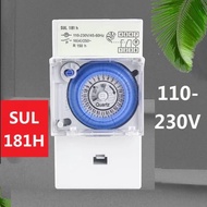 Timer Analog SUL181H Switch Switcher 24 Jam Hour Panel Berm Lampu Otomatis Time Switching SUL181 Pen