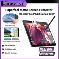 【✅SG Brand🔥】RICHMENT Paperfeel Matte Screen Protector for OnePlus Pad 3 / OnePlus Pad 3 Pro 13.2'' –