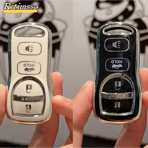 TPU Car Remote Key Case Cover Shell Fob For Nissan Sentra Armada 350Z Altima Maxima For Infiniti FX3
