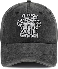 Funny Embroidered 51th 52th 53th 54th 55th 56th 57th 58th 59th Birthday Gifts Hat for Men Women