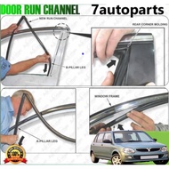 Original Spec Kelisa door Glass Run channel Getah Pintu Cermin
