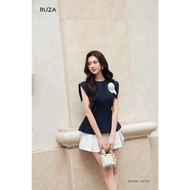 RUZA women's short-sleeved shirt, luxurious and elegant office fashion ANF356