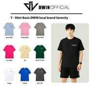 [Peinn] Dwin Serenity t-shirt local brand basic plain tee unisex cotton loose t-shirt