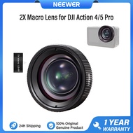 NEEWER 2X Macro Lens Ống kính Macro dành cho DJI Osmo Action 5 Pro Action 4 Ống kính máy ảnh cận cản