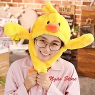 Moving bunny ears hat