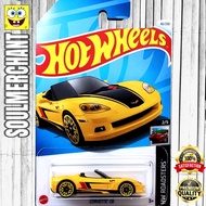 Hot Wheels Corvette C6 Yellow Diecast Sports Car