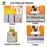 Cat Minyak MARIES Oil Colour Maries Painting Medium Oil Maries Kuas Cat Lukis