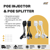PoE Injector &amp; PoE Splitter (1 set)