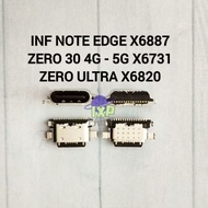 Infinix Note Edge Zero Ultra Charger Connector Usb Port Charging Only