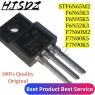 1-5PCS STF6N65M2 STF7N90K5 STF6N65K3 STF6N95K5 STF6N52K3 STF7N60M2 STF7N80K5 F6N65M2 F7N90K5 F6N65K3