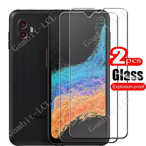 2PCS FOR Samsung Galaxy Xcover6 Pro Tempered Glass Protective ON Xcover6Pro Xcover 6 6Pro 2 Pro2 Scr