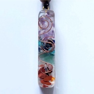 7 Chakras Orgonite Necklace