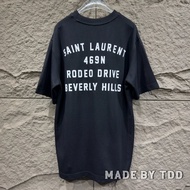 TDD Produced YSL 2026 Summer New Style Back Letter Printing Small logo Embroidery Simple Mercerized 