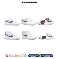 [ORIGINAL NEW] Compass Gazelle White Blue / WB Shoes