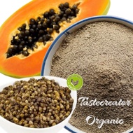 Papaya Seeds Powder 木瓜籽粉 250g Pure Tulen Serbuk Biji Betik Organic Papaya Seeds