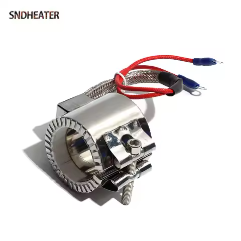 SNDHEATER Stainess Steel Ceramic Mica Band Heating Element 110V/220V 42x50/60/70mm Industrial Hot Re