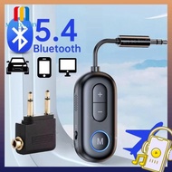 MYRONGMY Airplane Wireless Adapter, With Mic 3.5mm AUX Jack Audio Receiver Transmitter,  Hifi Stereo