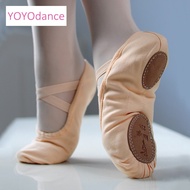 【Love ballet】2022เด็กและผู้ใหญ่ปวงสุภาพสตรีมืออาชีพบัลเล่ต์รองเท้าผ้าใบผู้หญิงรองเท้าเต้นรำเสื้อผ้าและรองเท้าเด็ก รองเท้าเด็กผู้หญิง  รองเท้าส้นแบนและรองเท้าแบบสวม