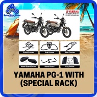 ORIGINAL YAMAHA PG1 PG-1 RACK KAKI 1 SET ORIGINAL YAMAHA RACK MOTORCYCLE PG1 YAMAHA