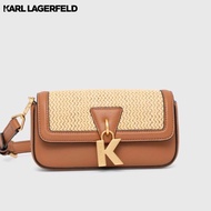 KARL LAGERFELD - K/LOCK SP SM SHB RAFFIA 245W3050