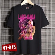 Shirt Planet Oversized Famous Artist Lady Gaga Selena Gomez Miley Cyrus Design T-shirtS-5XL