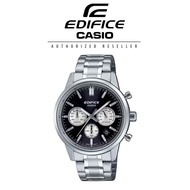 [Official 18 Months Warranty] Casio Edifice EFR-575D-1A Men's Stainless Steel Strap Chronograph Watc