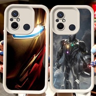 H119 Iron Man White Casing for Xiaomi Redmi Note poco 10C 9T 7 M3 A5 12C 9A C55 C65 A1 9C M4 A2 C71 